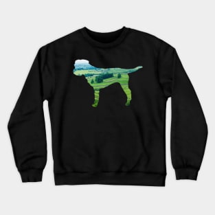 A Yorkshire Border Terrier Crewneck Sweatshirt